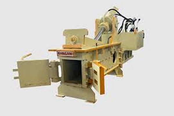 automatic double action hydraulic baling machine