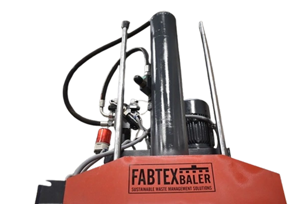 Vertical drum crusher used for crushing metal and oil drums