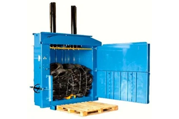  Industrial tire baler machine for recycling waste tires in Georgia